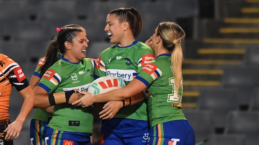Canberra ends Wests' NRLW fairytale in finals shut out