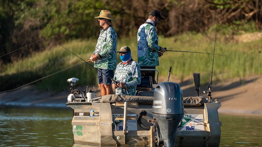 Crocs, sharks and an Aussie cricket legend: All the action from the Barra Classic