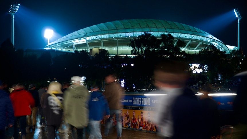 Fans living it up in Adelaide for Gather Round but future of event uncertain