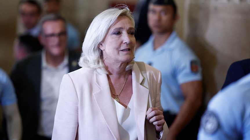 French court opens door to Marine Le Pen presidential run after shortening ban