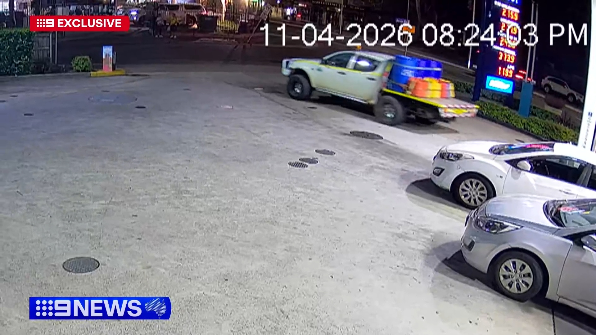 Fuel thief on the run after stealing nearly $3000 worth of diesel