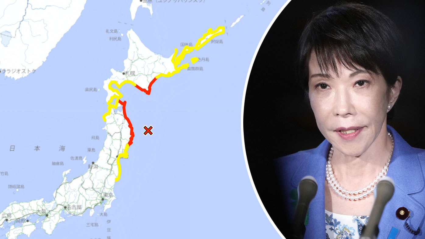 Japan dials up 'mega-quake' advisory after earthquake, tsunami warning