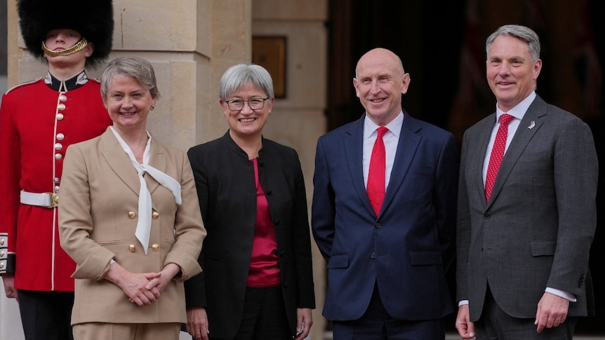 Marles' AUKUS trip thrown into disarray as British defence secretary quits