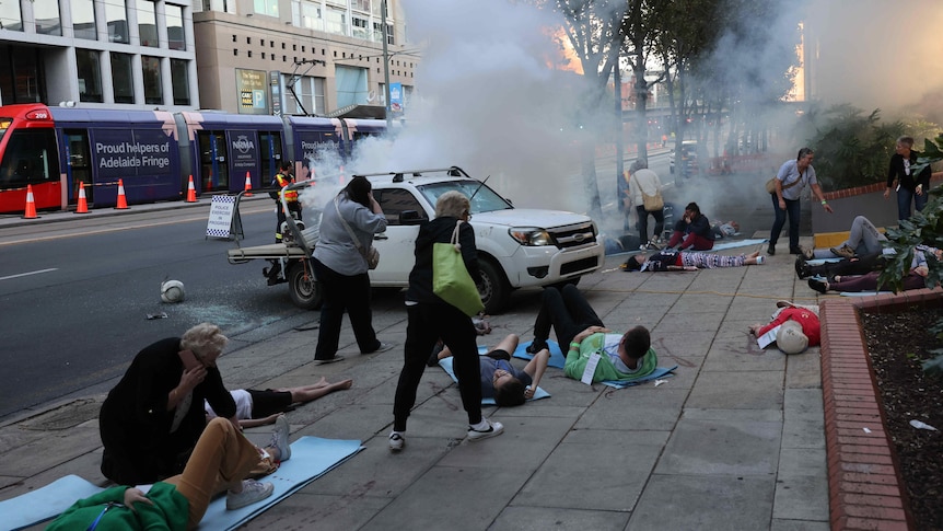 Mass casualty exercise in Adelaide draws details from recent events