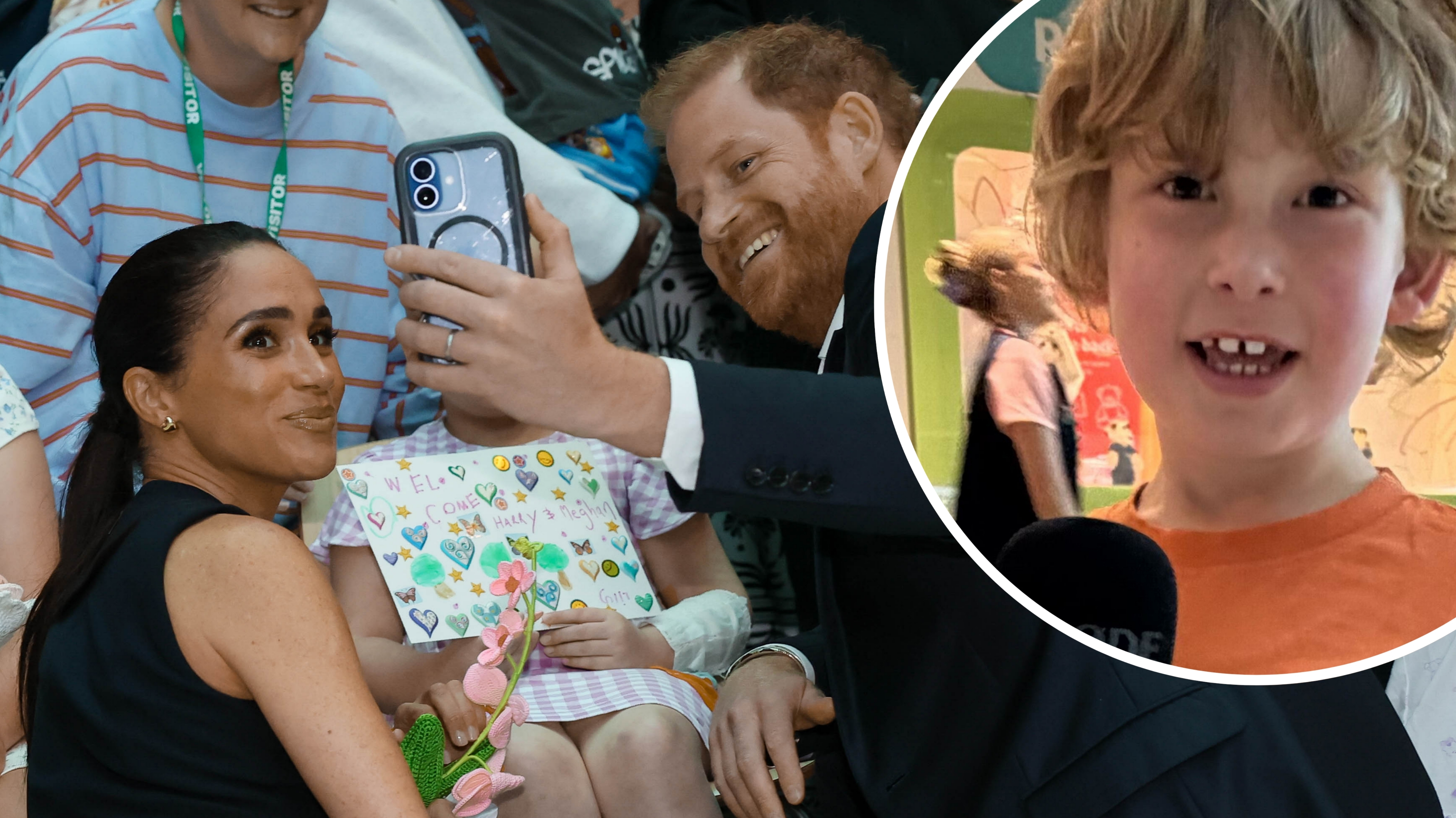 Melbourne boy's big claim after meeting Meghan, Duchess of Sussex
