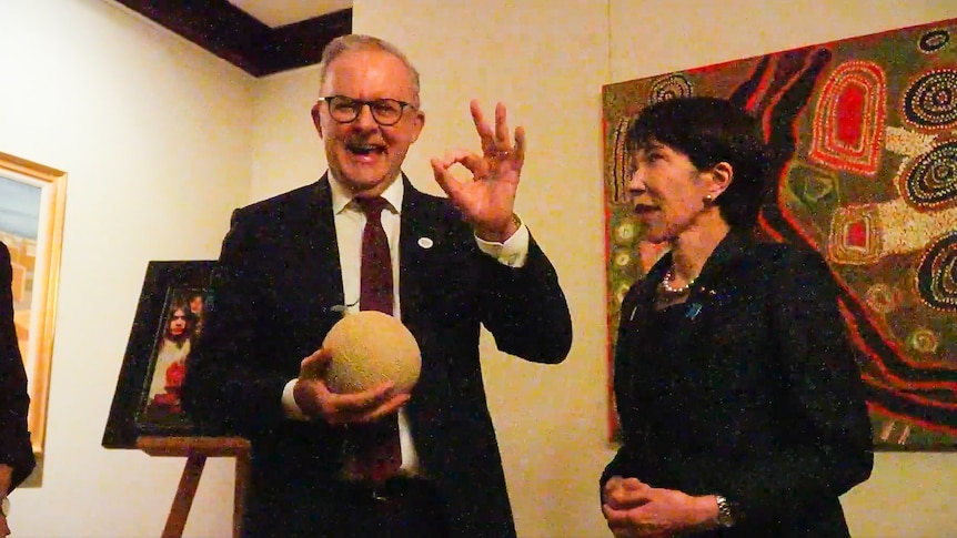 Melons aside, Albanese's answer to 'crap gift' question was a baffling misstep