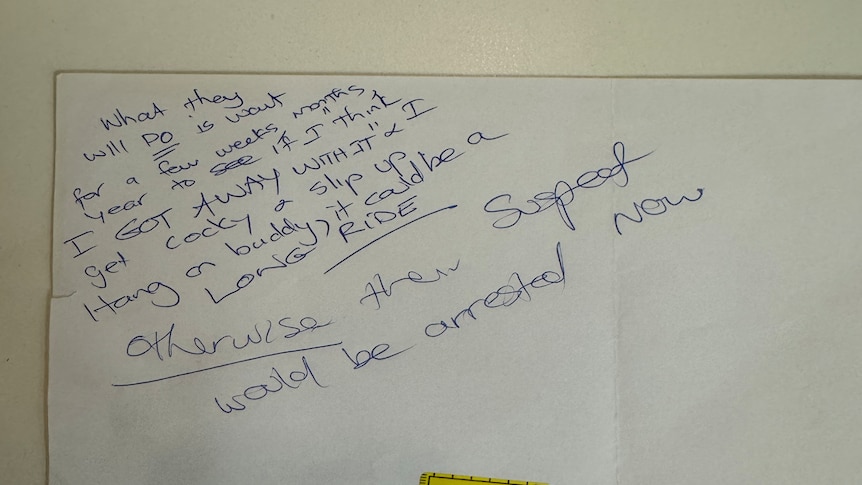 Notes allegedly written by woman accused of killing parents released