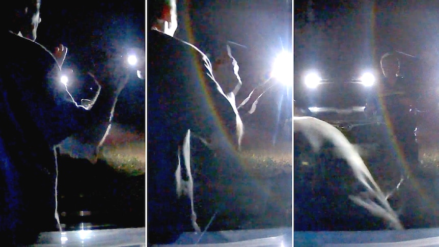 Police pulled him over on his farm. He was tasered 30 seconds later