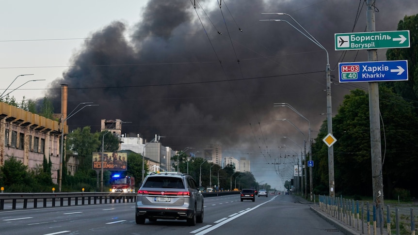 Russia pounds Kyiv in major ballistic missile attack