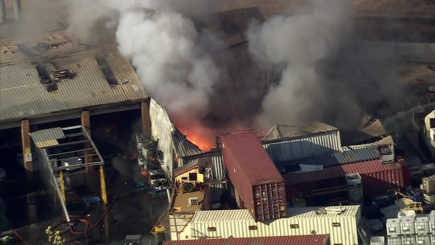 Schools deemed safe after WA's biggest lithium-ion battery fire
