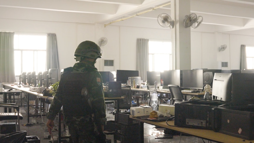 Seized scam centre in Myanmar offers rare glimpse into industry targeting Australians