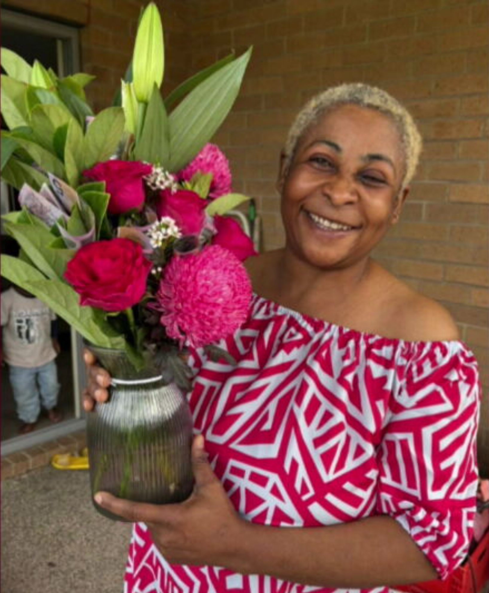 Sons pay tribute to mother-of-eight killed in horror head-on smash