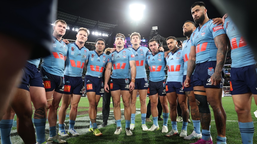 There's blood in Blue water after NSW collapse in Origin II