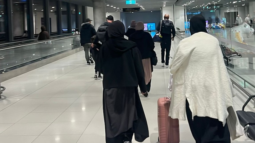 Three 'ISIS brides' facing mix of slavery, terror charges after return to Australia