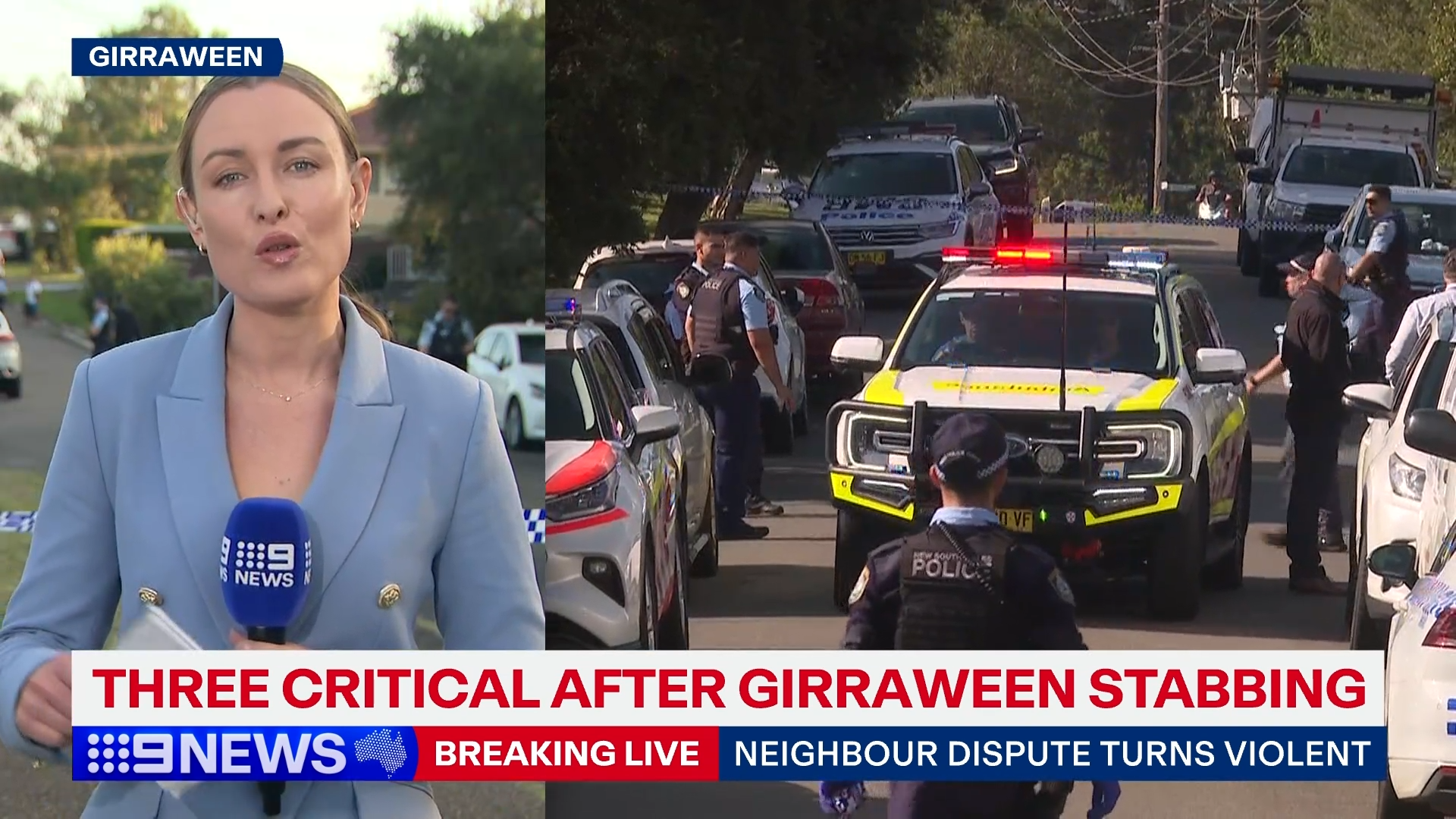 Three men fighting for life after stabbing in Western Sydney fight