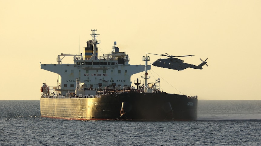 UK armed forces intercept Russian 'shadow fleet' tanker