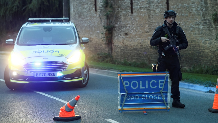 UK police arrest five over alleged attack attempt on air base used by US