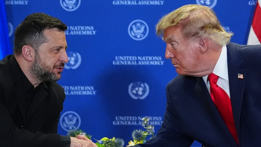 'Up to our people': Zelenskyy responds to Trump's election call